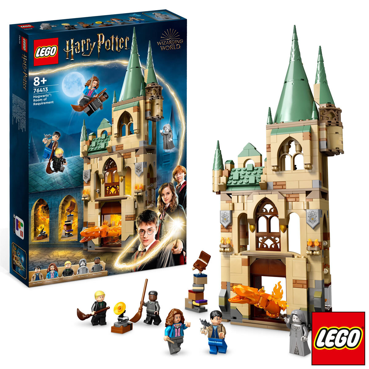 LEGO Harry Potter 76413 Hogwarts: Room of Requirement [Review] - The  Brothers Brick