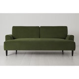 Swyft Model 05 Green Velvet 3 Seater Sofa