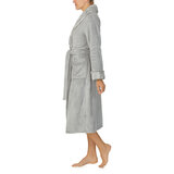 Carole Hochman Women's Plush Robe in Silver