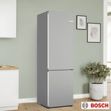 Bosch Series 4 KGN392LAFG Fridge Freezer, A Rated in Silver