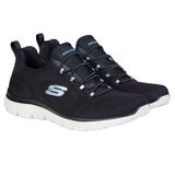 Skechers Ladies Summit Trainers in Black