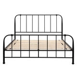 Gallery Loughton Black Metal Bed Frame, Double