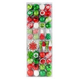 Buy 52 Piece Ornaments in Green Included Image at Costco.co.uk