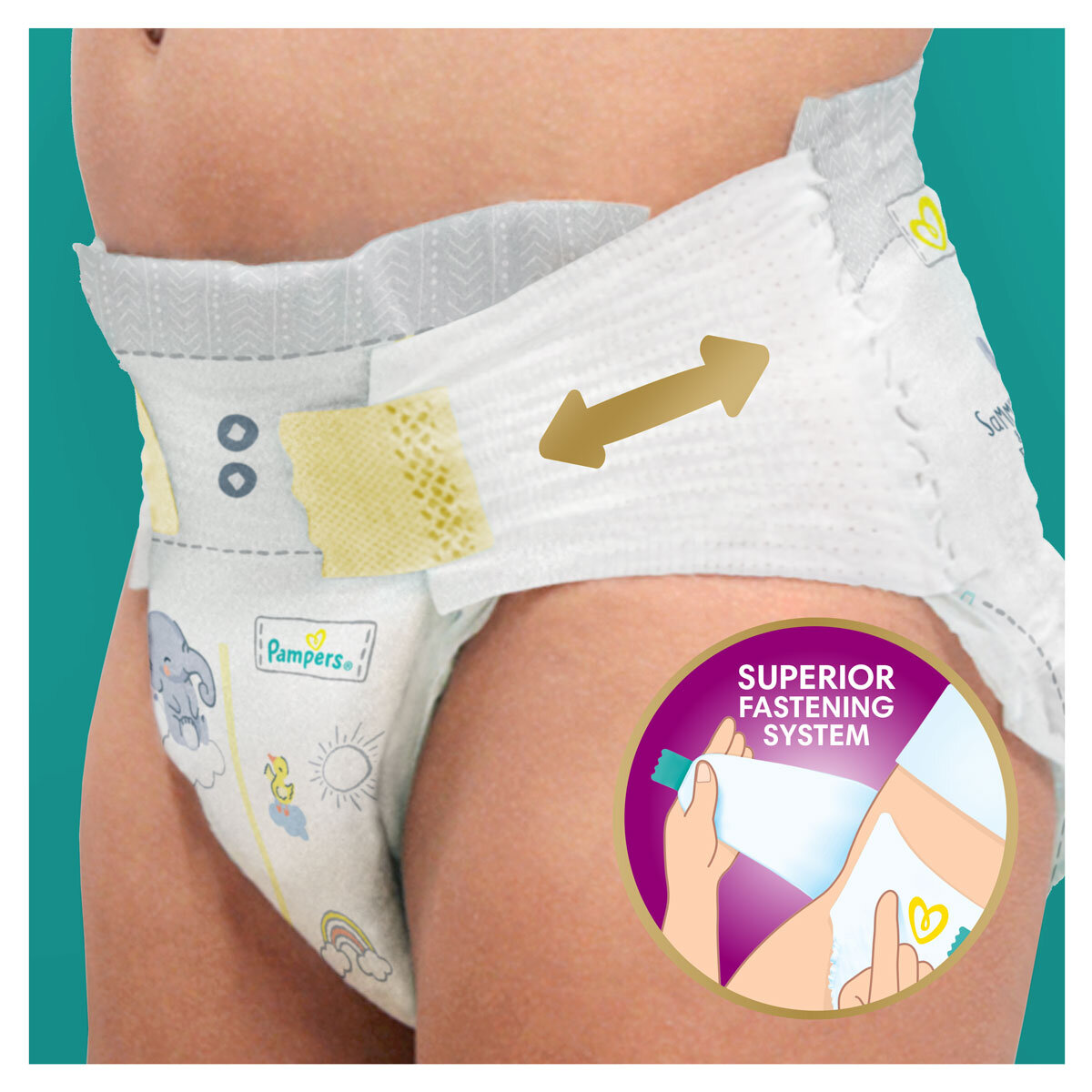 Pampers Premium Protection, Size 4, 62 Pack