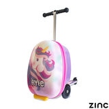 Zinc Flyte Midi 18" Scooter Suitcase, Luna the Unicorn