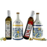 Oil Pourer Set with Belucci Olive Oils, 2 x 250ml