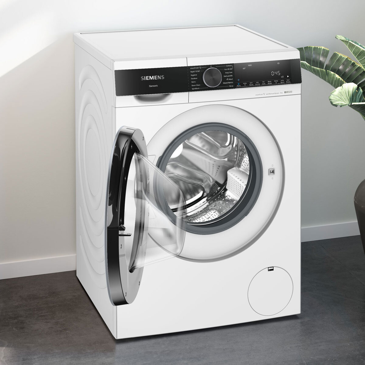 Siemens iQ500 WG46G2Z1GB 9kg Washing Machine, A Rated in White