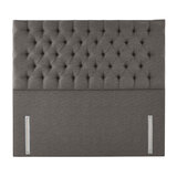 Pocket Spring Bed Company Ravello Grey Fabric Headboard in 3 Sizes