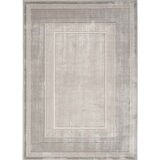 Glitz Silver Border Area Rug, 160 x 220 cm