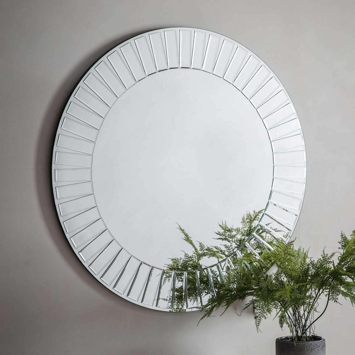 Gallery Mondello Round Mirror, 90cm