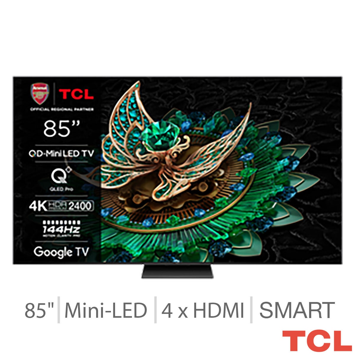 TCL 85Q9BK 85 Inch Mini LED 144 Hz TV