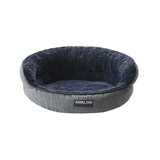 Kirkland Signature Bolster Cuddler 23 Inch (58cm) Dog Bed in Indigo