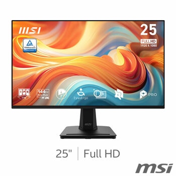 MSI PRO MP251 E14L 25 inch 144Hz Full HD IPS Monitor, 9S6-3PD2CM-051 MSI PRO MP251 E14L 25 inch 144Hz Full HD IPS Monitor, 9S6-3PD2CM-051