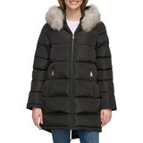 DKNY Ladies Long Coat