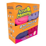 Scrub Mommy Scrubber & Sponge, 8 Pack