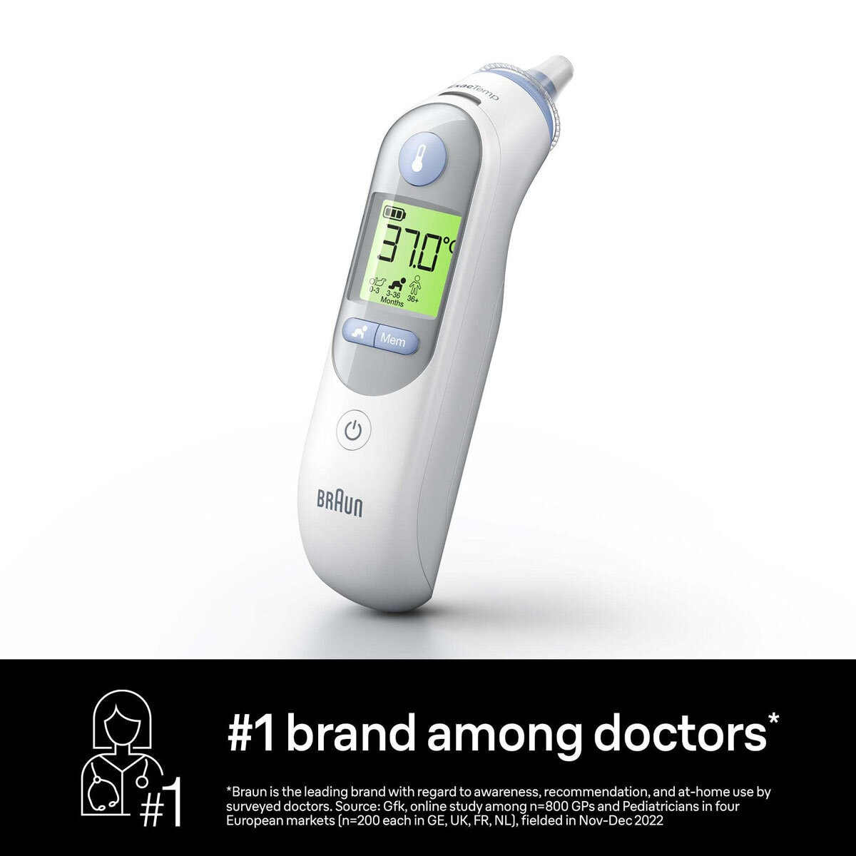 Braun Thermoscan 7, Ear Thermometer IRT6520