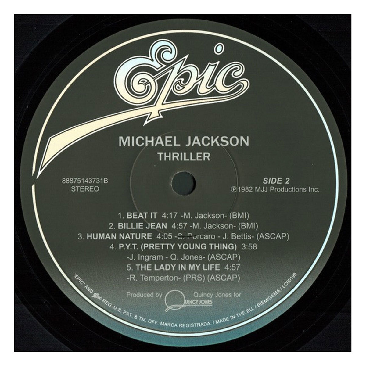 Michael Jackson Thriller Vinyl