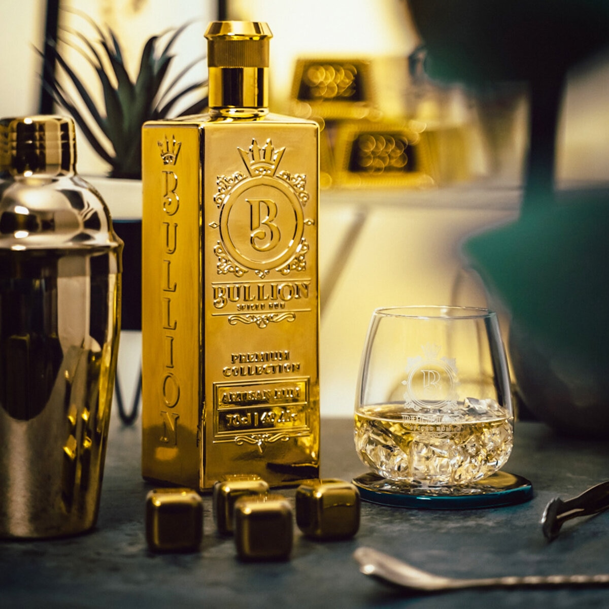 Bullion Spiced Rum Gold Original 70cl