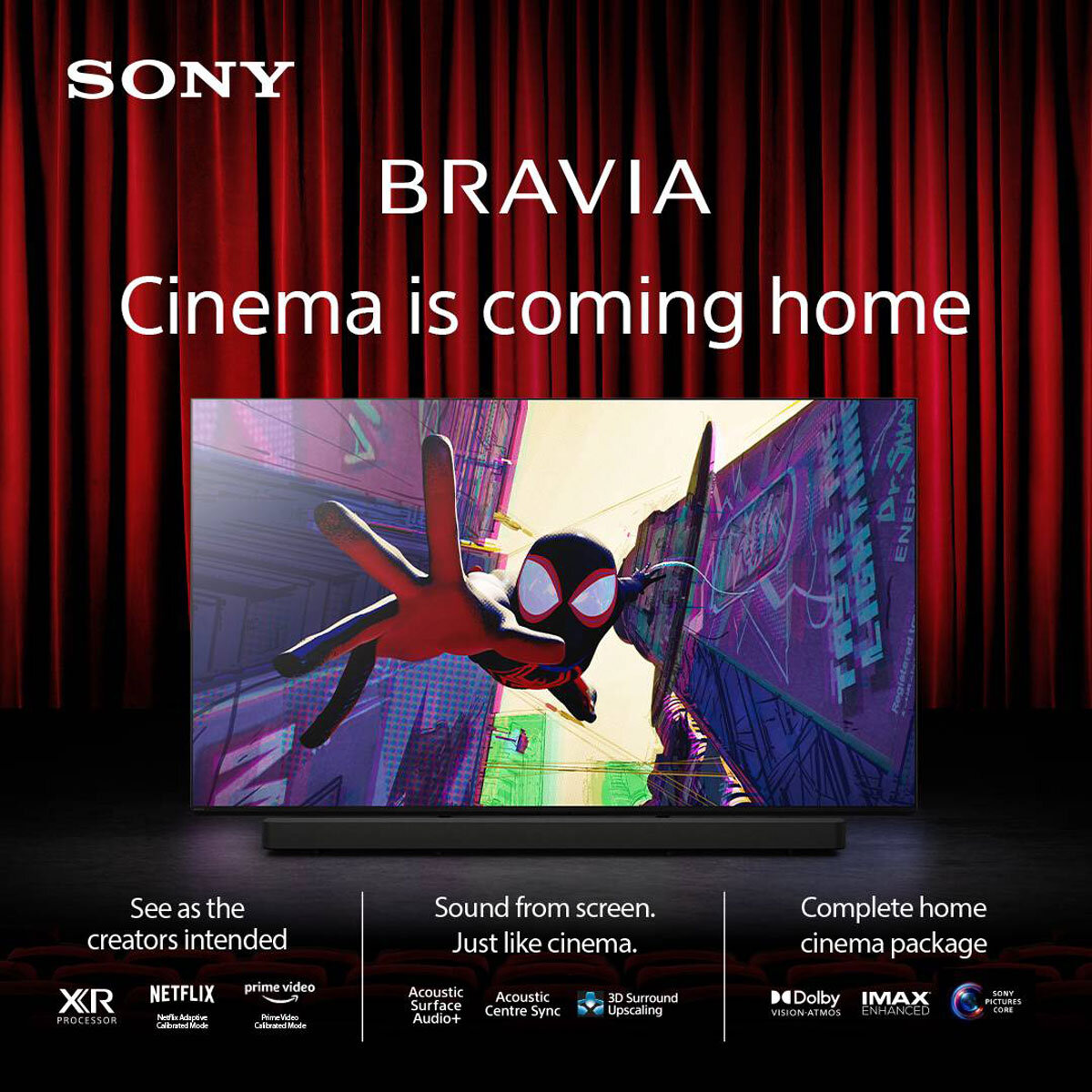 Buy Sony K85XR70PU 85 inch 4K QLED XR Mini LED TV at Costco.co.uk