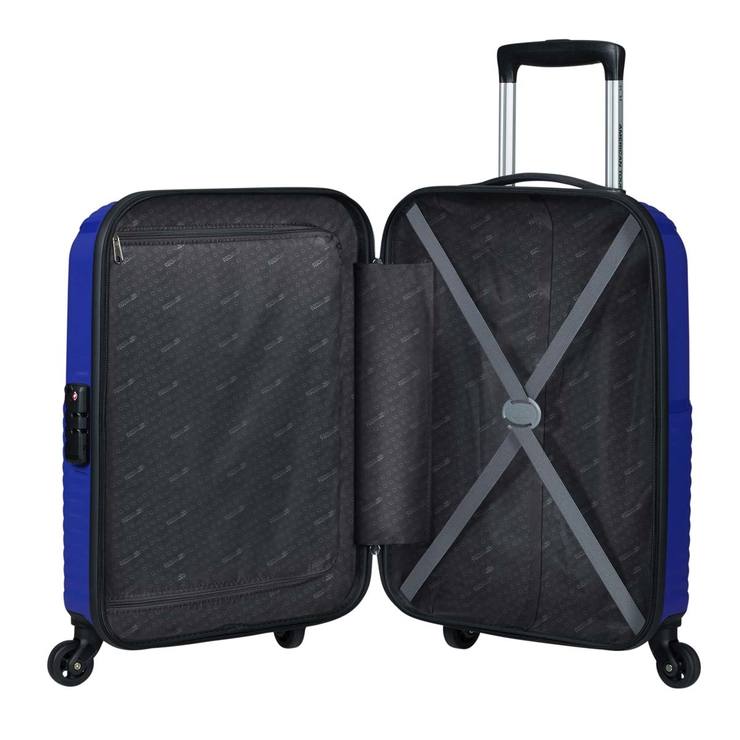 American Tourister Zakk Carry on Hardside Spinner Case, Blue | Costco UK