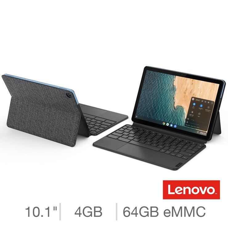 Lenovo Ideapad Duet Mediatek Processor 4gb Ram 64gb Emmc 10 1 Inch Chromebook Za6f0025gb Costco Uk