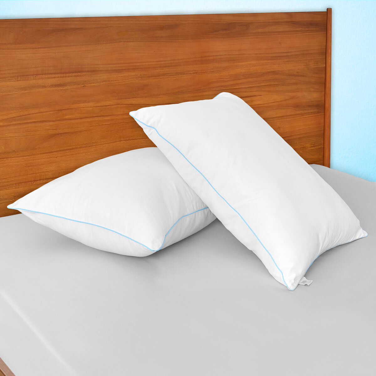 AllerEase Recycled Pure Fibrefill Jumbo Pillow 2 Pack