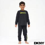 DKNY Kids Pyjama 2 Piece Set in Black