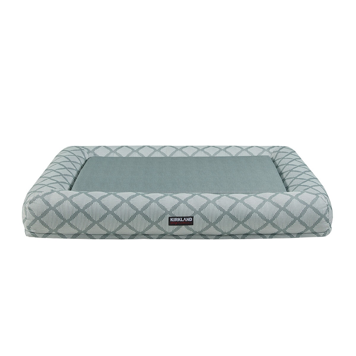 Grey Print 2-in-1 Bolster Bed