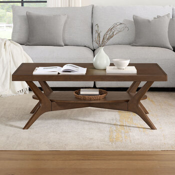 Wimberly Dark Wood Coffee Table