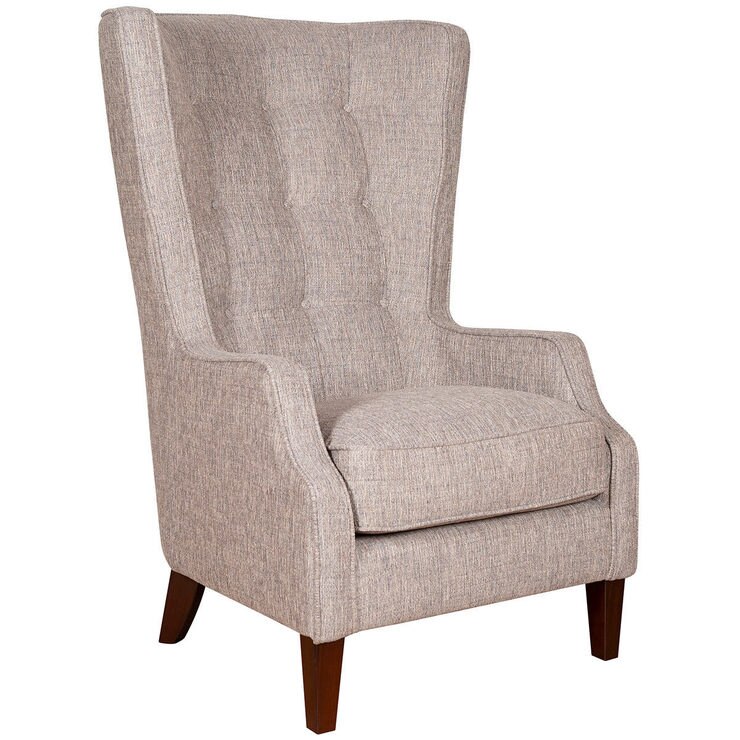 Piper Hamilton Beige Fabric Accent Chair | Costco UK