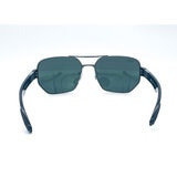 Ray-Ban Gunmetal and Black Sunglasses with Green Lenses, RB3672 004/71