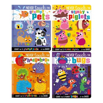 Never Touch The Animal Themed Gift Set 4 Book Gift Set