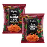 Kingstons Spicy Cassava Chips, 2 x 500g