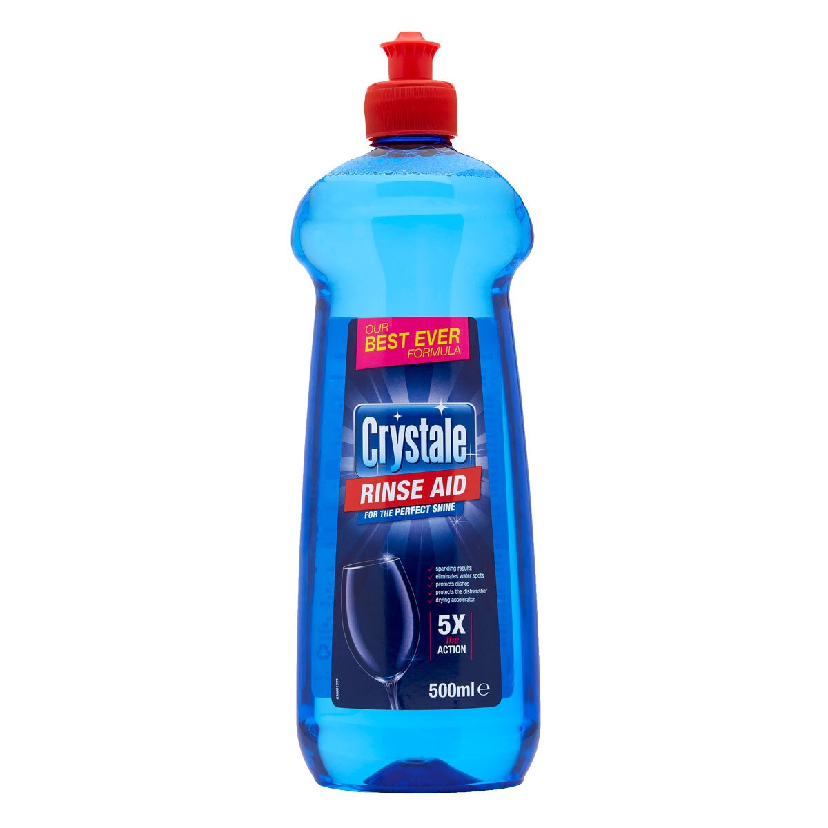 Crystale Dishwasher Rinse Aid, 500ml