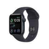 Apple Watch SE GPS, 40mm Midnight Aluminium Case with Midnight Sport Band, MNJT3B/A