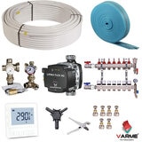 Varme Water Underfloor Heating System with Thermostat - 140m² (for an area up to 140m²)