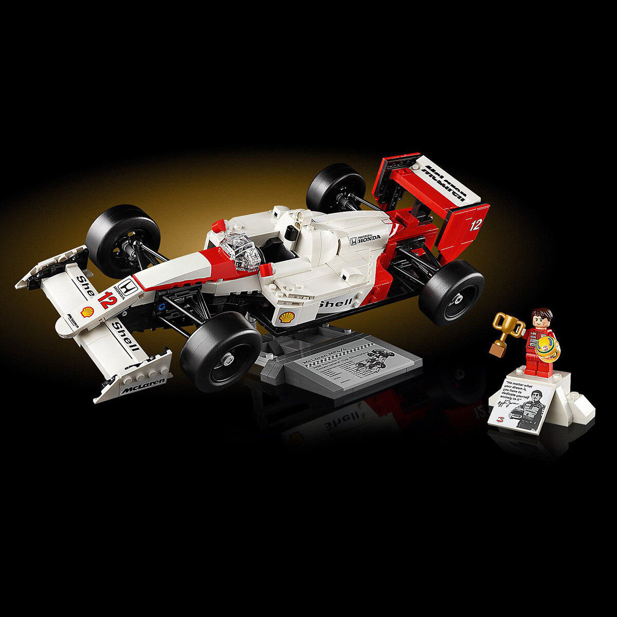 LEGO Icons McLaren MP4/4 & Ayrton Senna  - Model 10330 (18+ Years)