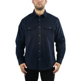 Jachs Men's Cord Shirt in Navy