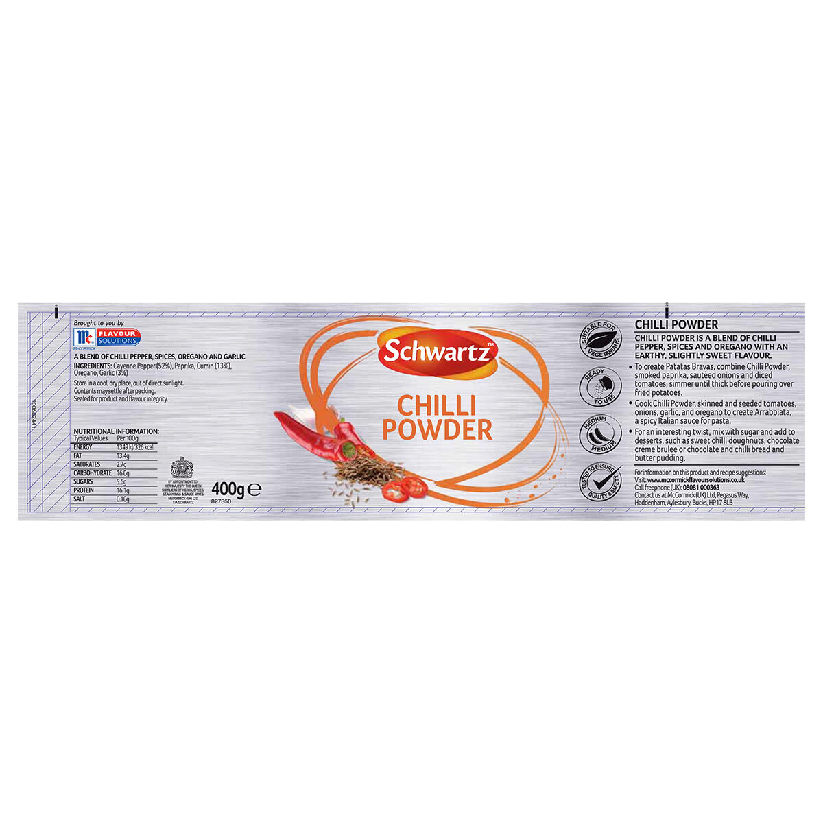 Schwartz Chilli Powder, 400g