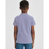 Jack Wills Youth Polo in Grey & Purple