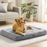 Kirkland Signature 2-in-1 Bolster Bed, 42" x 32" (106cm x 81cm) in Grey