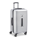 Delsey 2 Piece Hardside Luggage Set in Silver