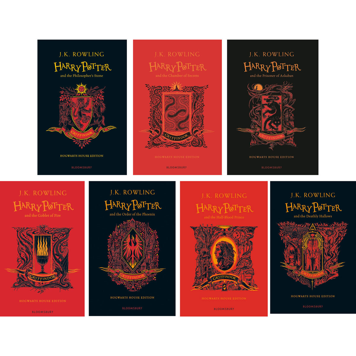 Bloomsbury Release Final Set Of Hogwarts House Editions, 45% OFF