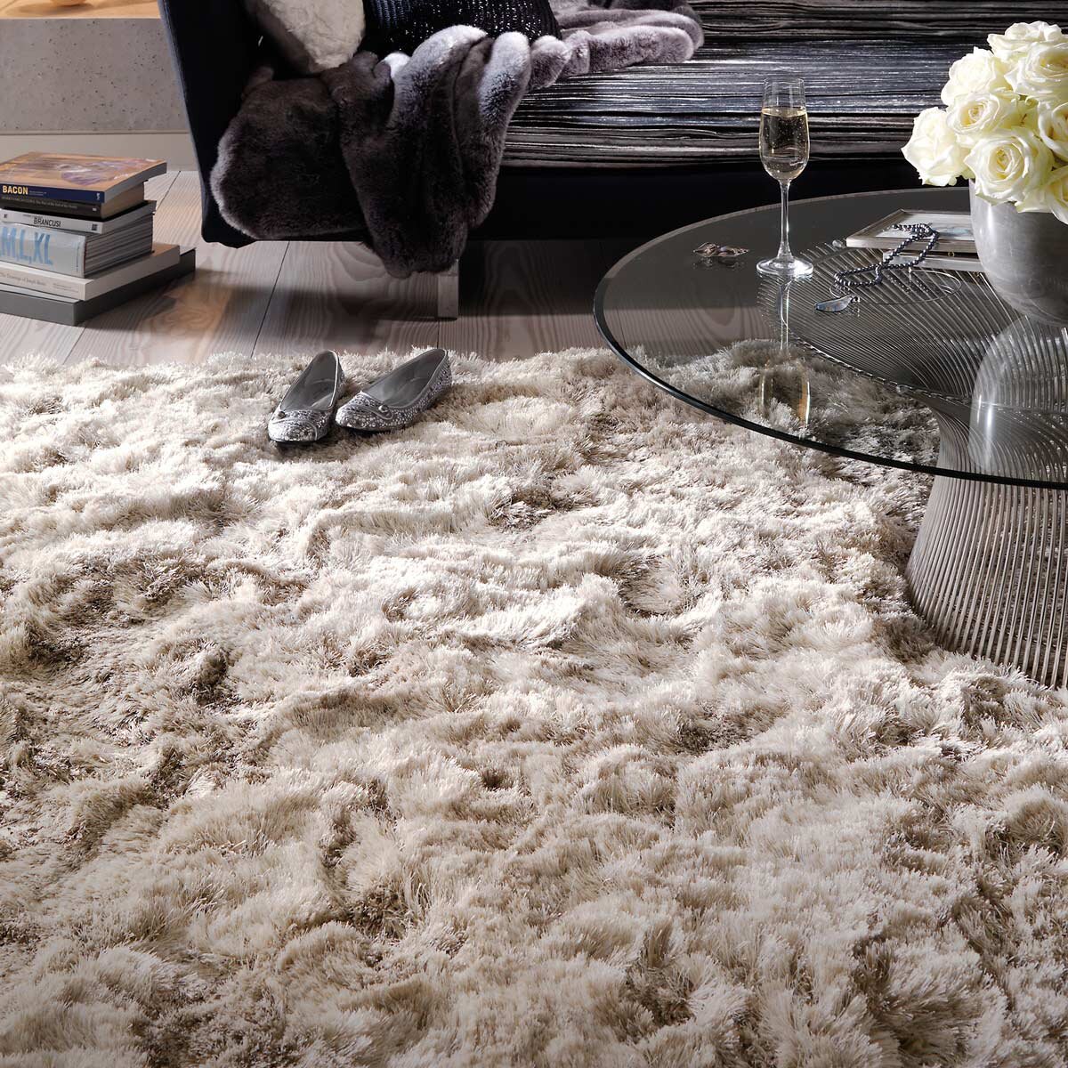 Plush Sand Rug, 200 x 300 cm