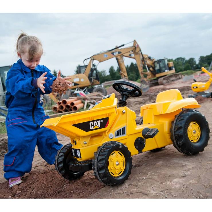 CAT Dumper Truck Pedal Ride On (2+ Years) | Costco UK