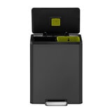 EKO Ecocasa 60L Recycling Bin in Matte Black at costco.co.uk