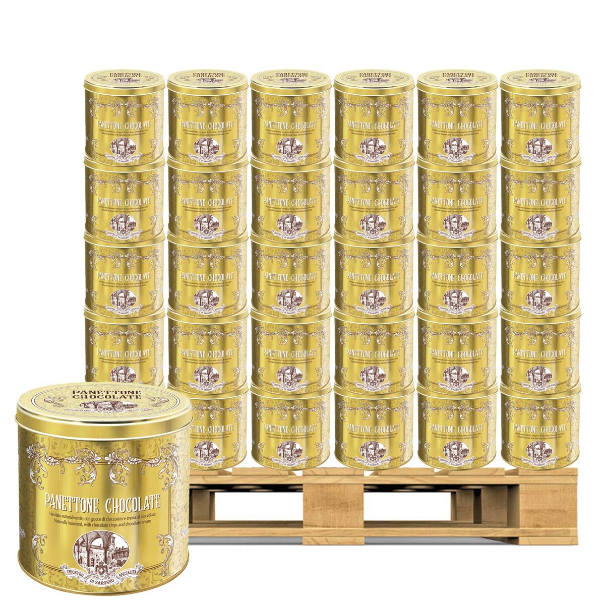 Lazzaroni Chiostro Di Saronno Chocolate Panettone, 120 x 1kg