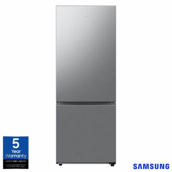 Samsung Series 8 SpaceMax RB53DG703ES9EU 538L Smart Combi Fridge Freezer, E Rated in Refined Inox Samsung Series 8 SpaceMax RB53DG703ES9EU 538L Smart Combi Fridge Freezer, E Rated in Refined Inox