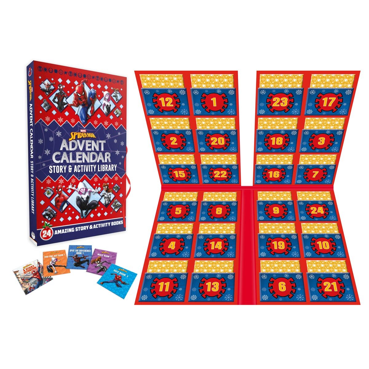 Marvel Spider-Man Advent Calendar Story & Activity Library