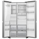 Hisense RS818N4TIC Side by Side Fridge Freezer in Stainless Steel